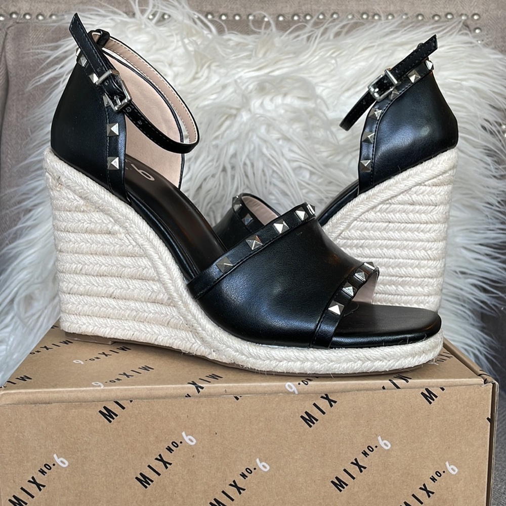 MIX NO. 6 “DREAMM” ESPADRILLE WEDGE SANDAL - Picture 2 of 8